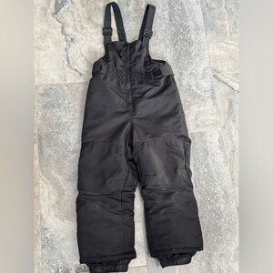 Cat & Jack Black Snow Bib Overalls